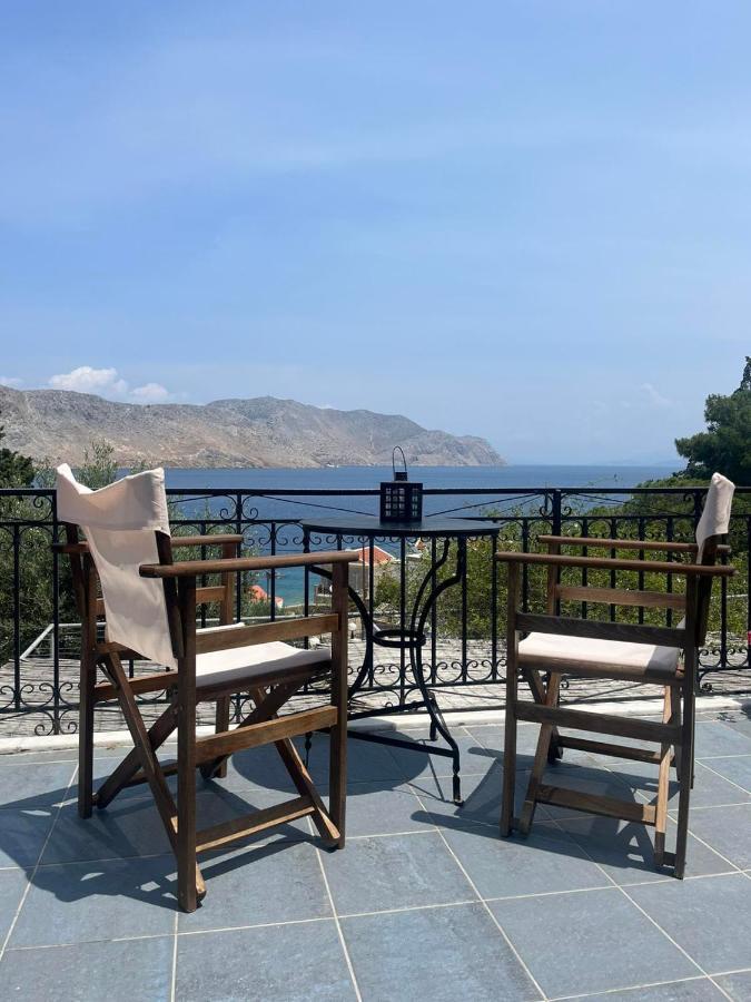 Appartement Panorama Thea à Symi Extérieur photo